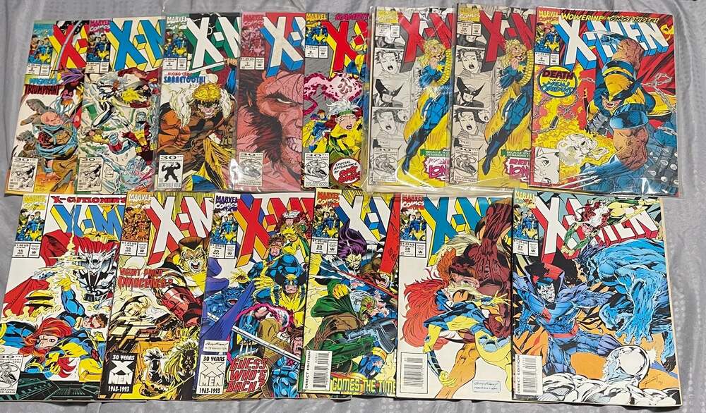 Marvel X-Men (1991 Series) Comic Book Lot of 14 Issues